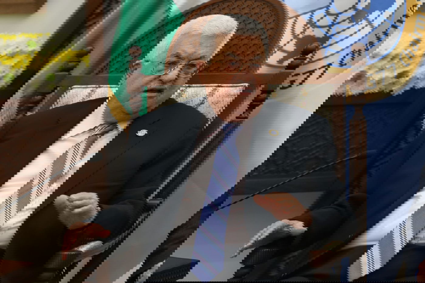 תמר זנדברג פגשה את אבו מאזן ברמאללה