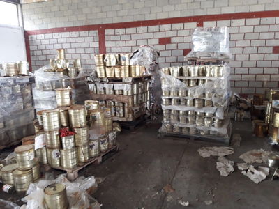 12 טון של קופסאות שימורים הוחרמו בחצור