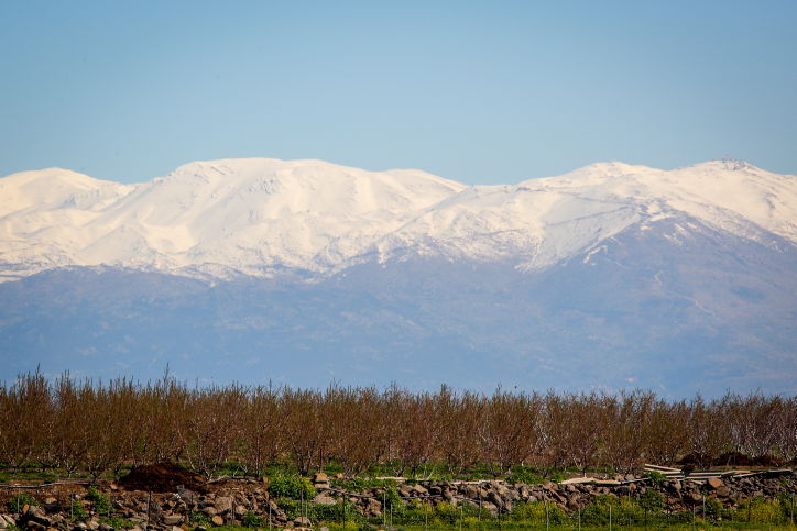 החרמון, ביום שישי