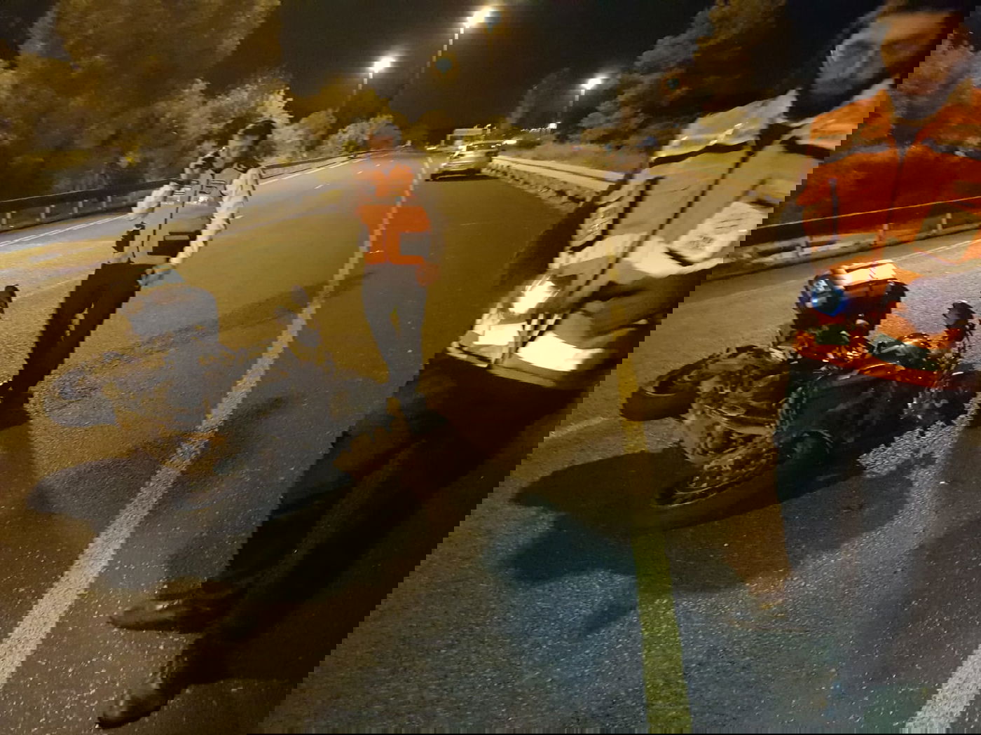 רוכב אופנוע חרדי נהרג; חברו נפצע קשה