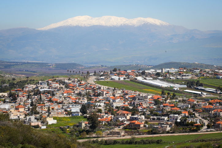 הכפר הצ'רקסי ריחניה למרגלות החרמון