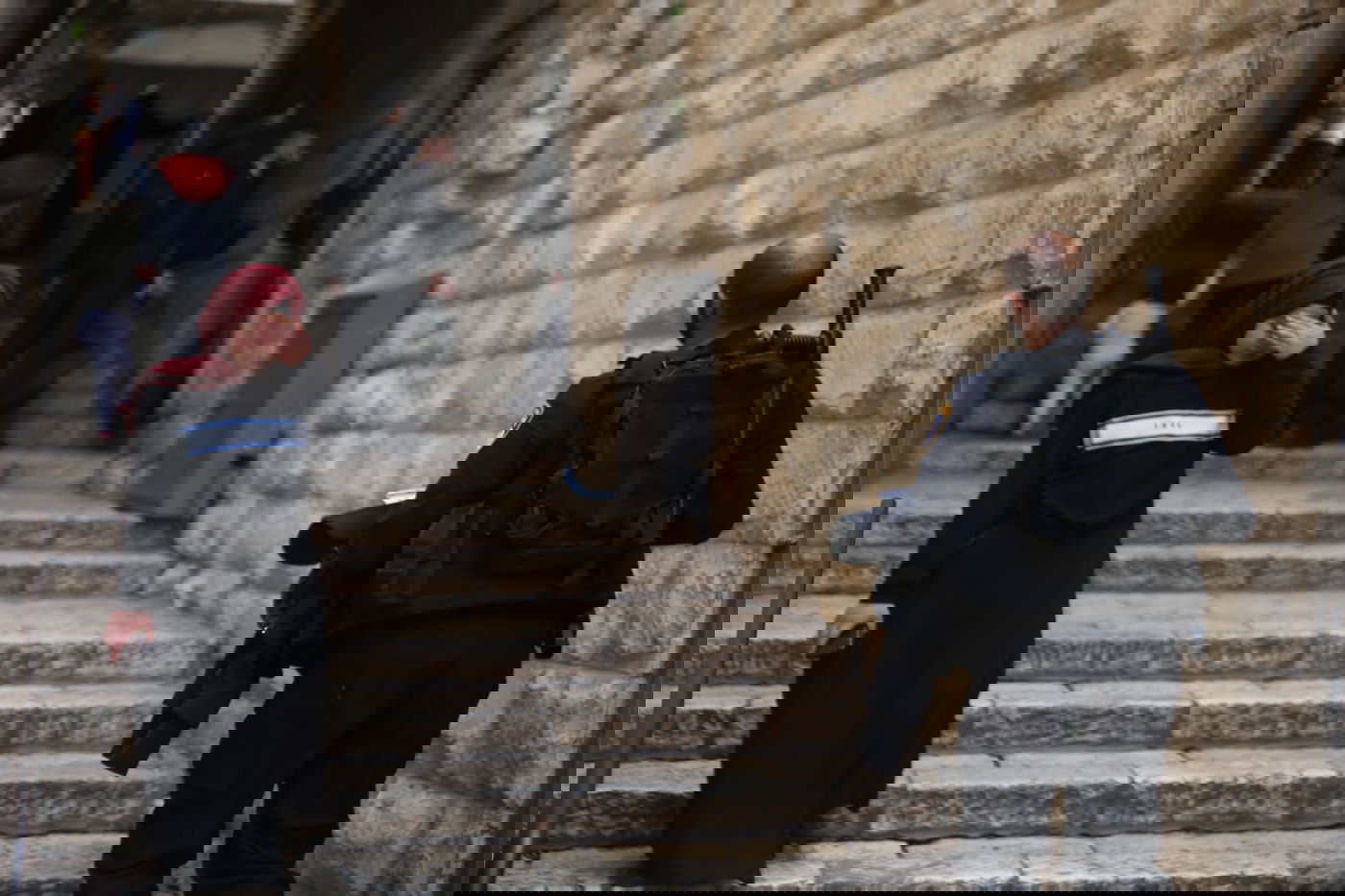 הר הבית: מחבלים יידו בקת"ב לעבר שוטרים