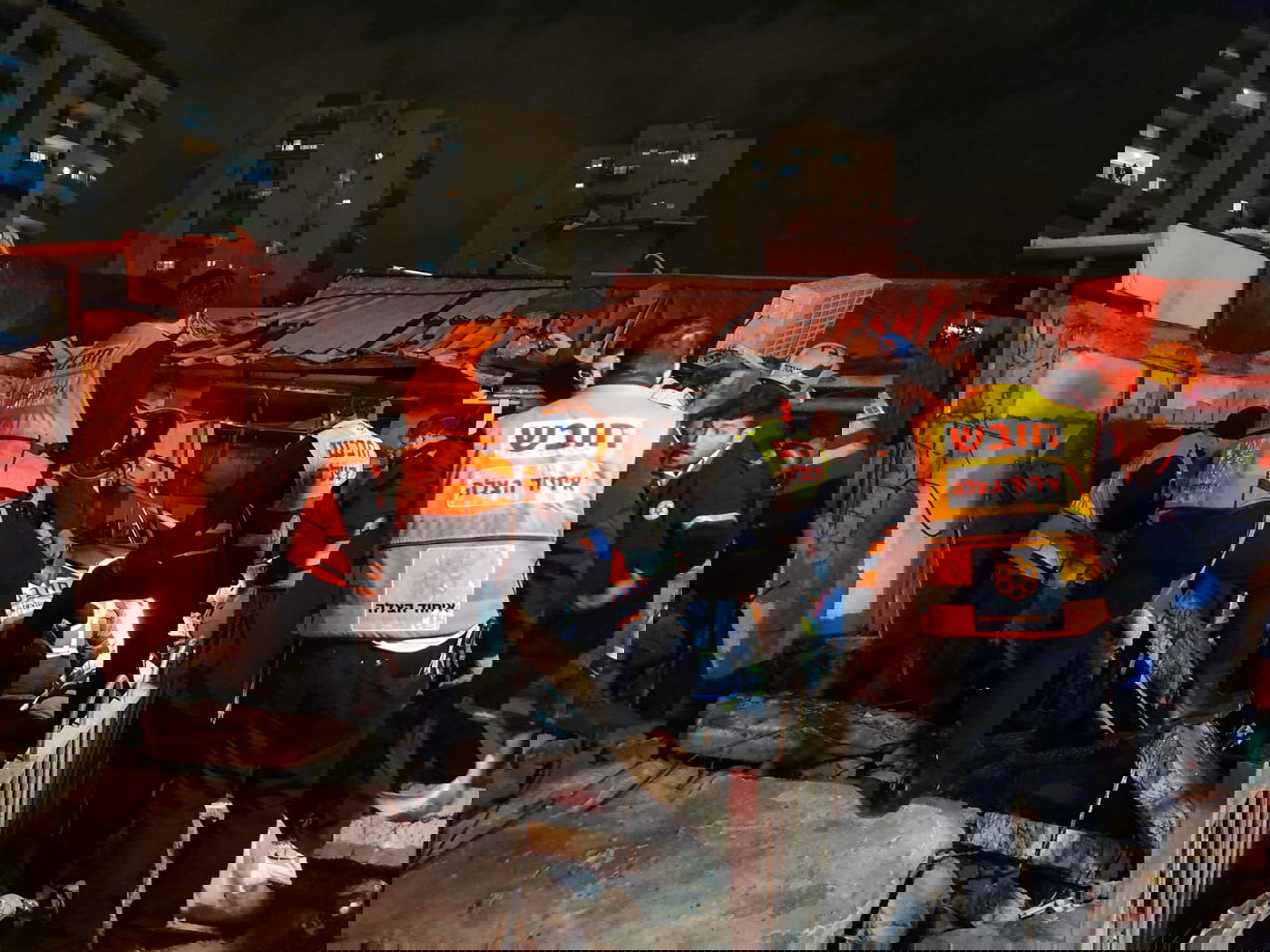 מבנה קרס באשדוד כתוצאה מפיצוץ נפחי