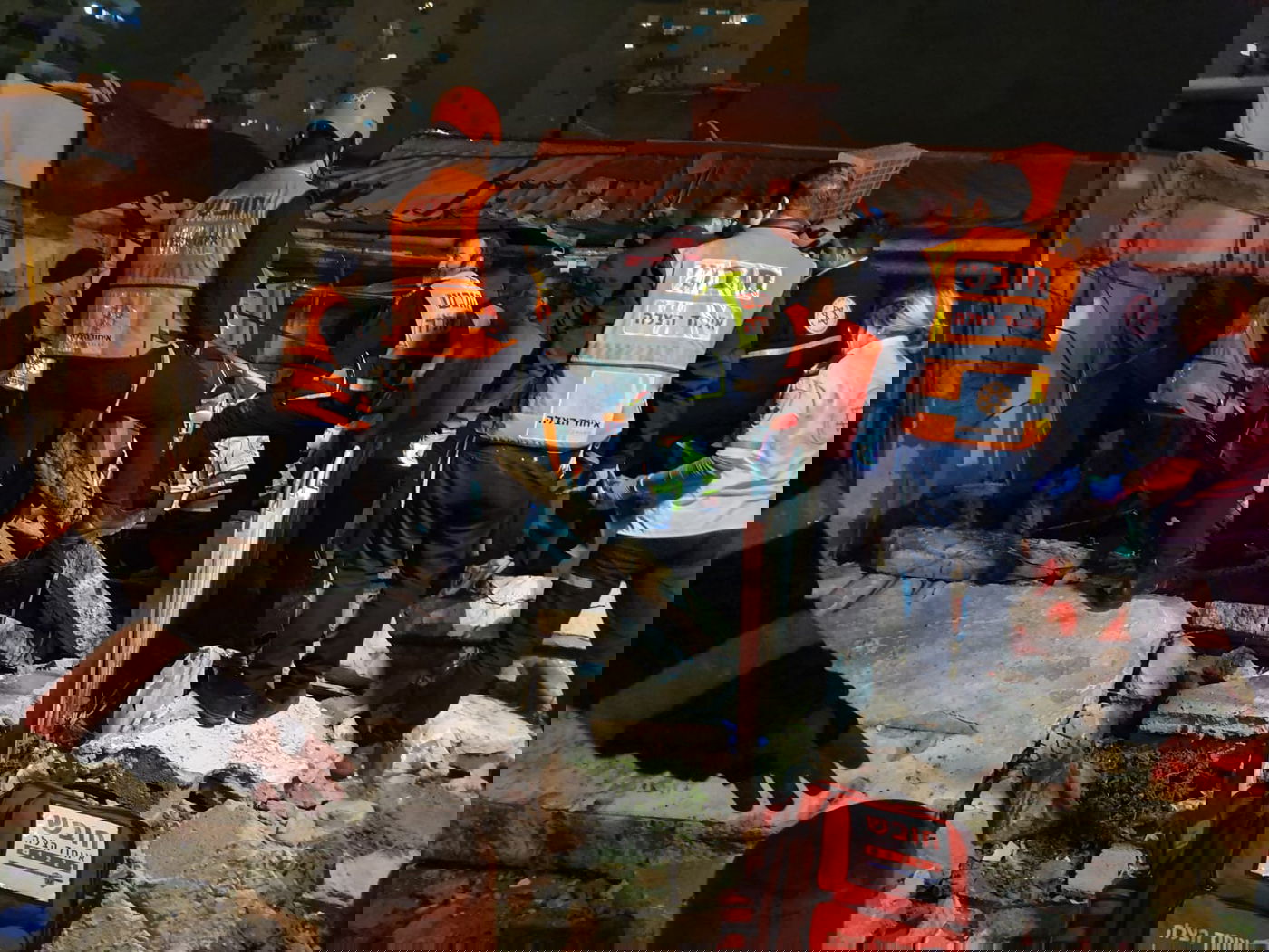 מבנה קרס באשדוד כתוצאה מפיצוץ נפחי