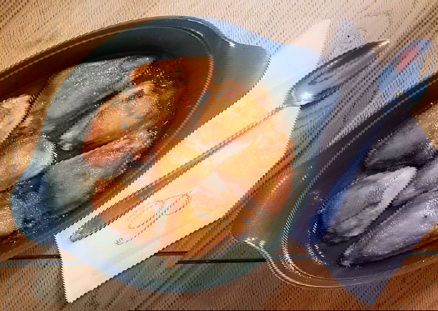 עוף ברוטב סויה ותפוזים