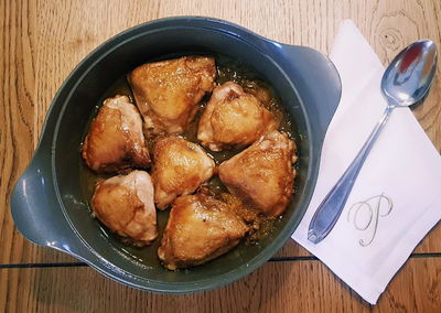 עוף ברוטב סויה ותפוזים
