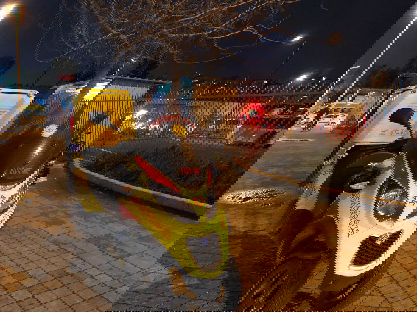 כונני ההצלה בזירה