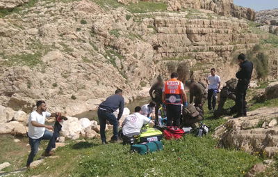 ילד בן 12 טבע בנחל פרת; מצבו קריטי