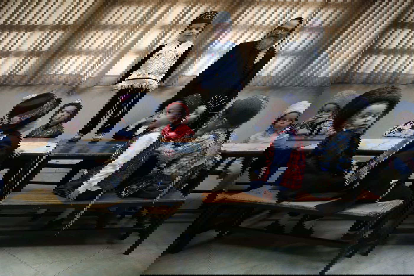 ילדי החיידרים התחפשו לכבוד פורים • גלריה