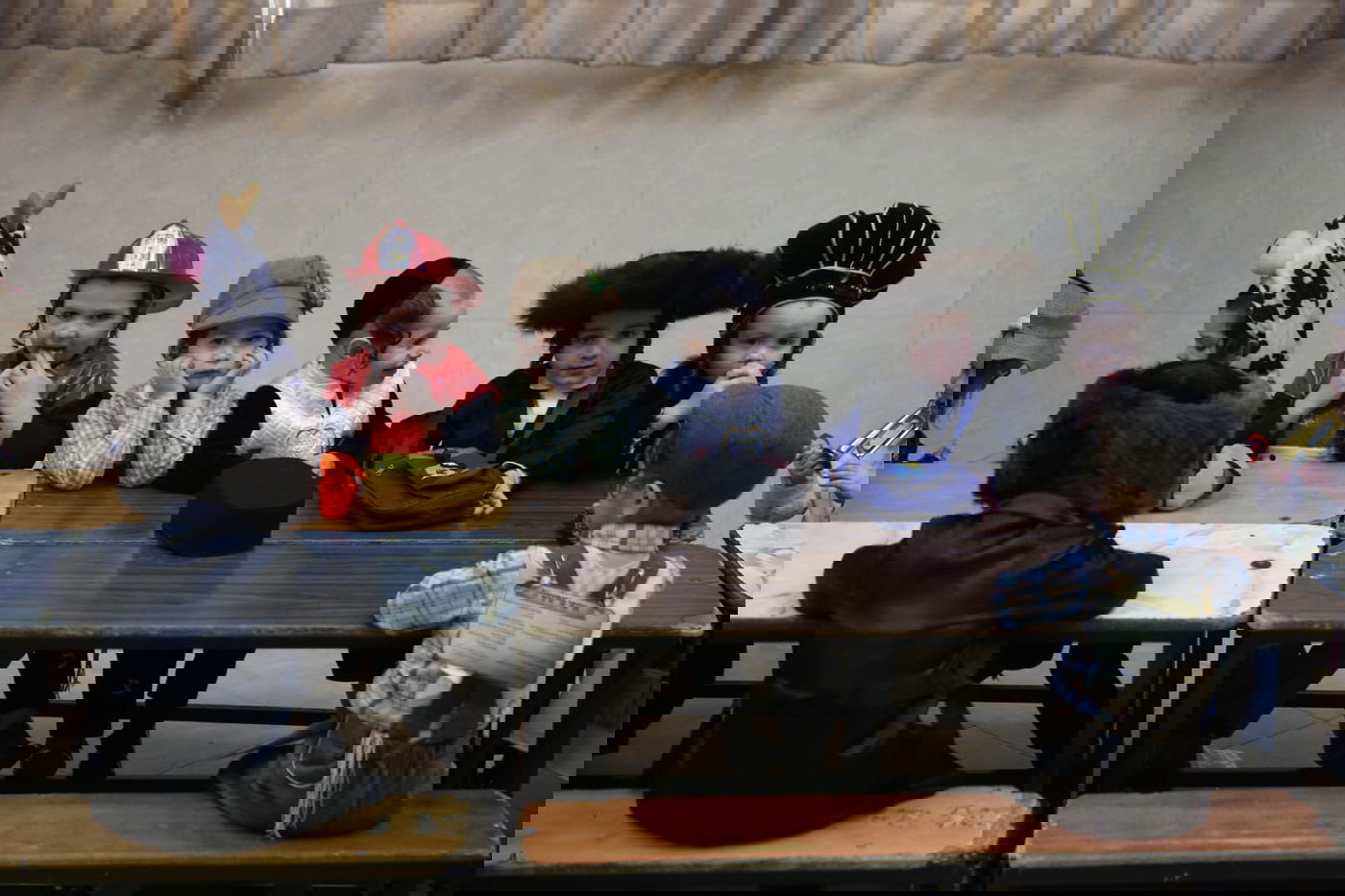 ילדי החיידרים התחפשו לכבוד פורים • גלריה