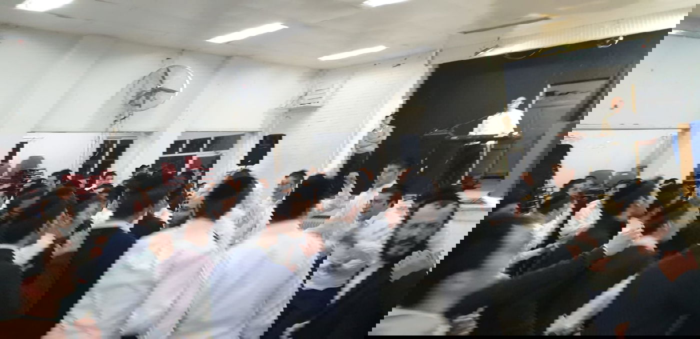 'היכל יצחק' לנדא; חגיגות השמחה בסיום הקמפיין המוצלח