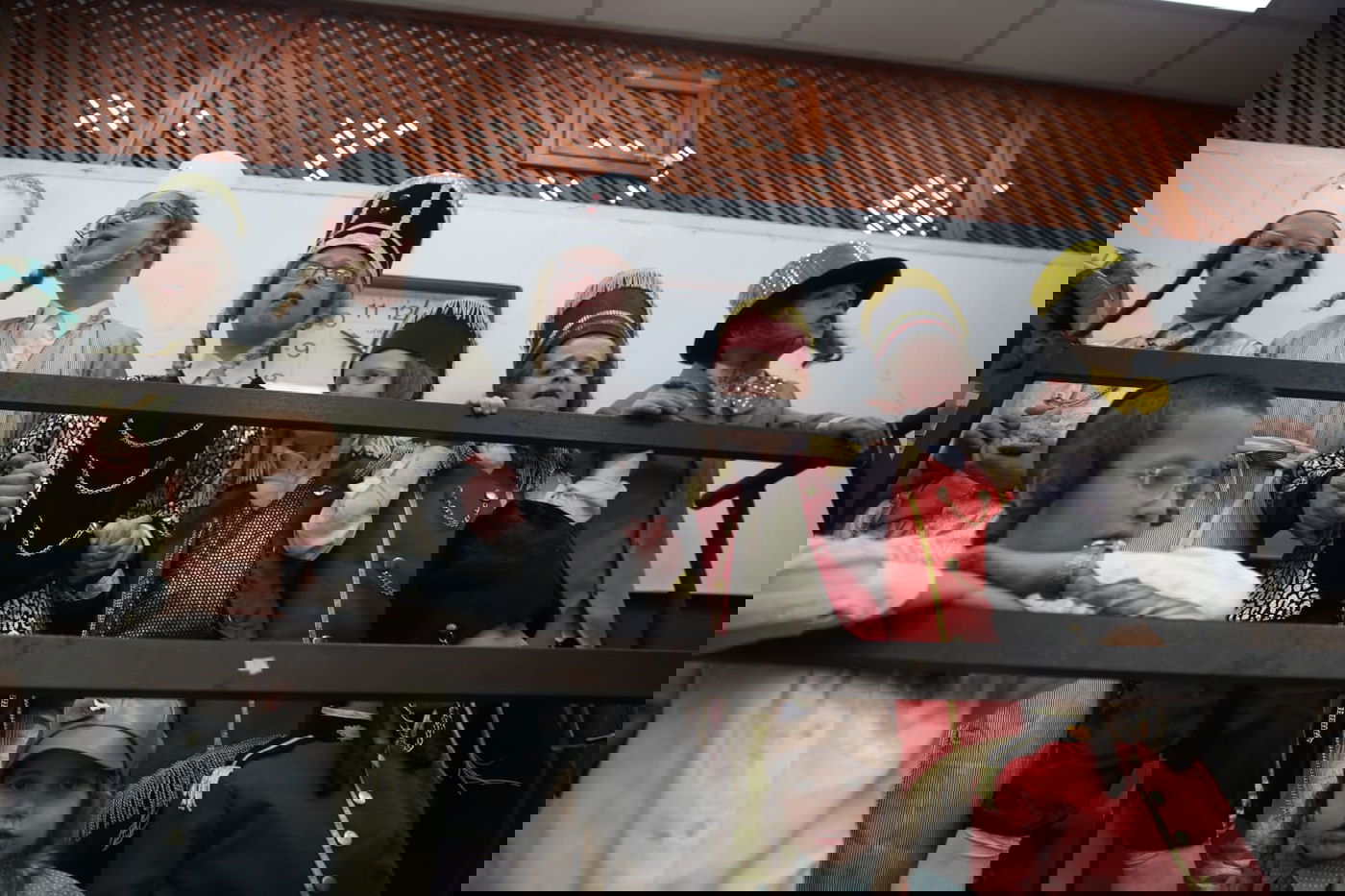 חגיגות פורים ברחובות העיר בני ברק. תיעוד