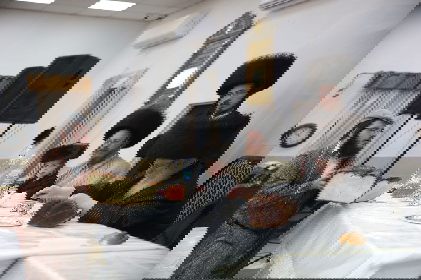 חגיגות פורים ברחובות העיר בני ברק. תיעוד