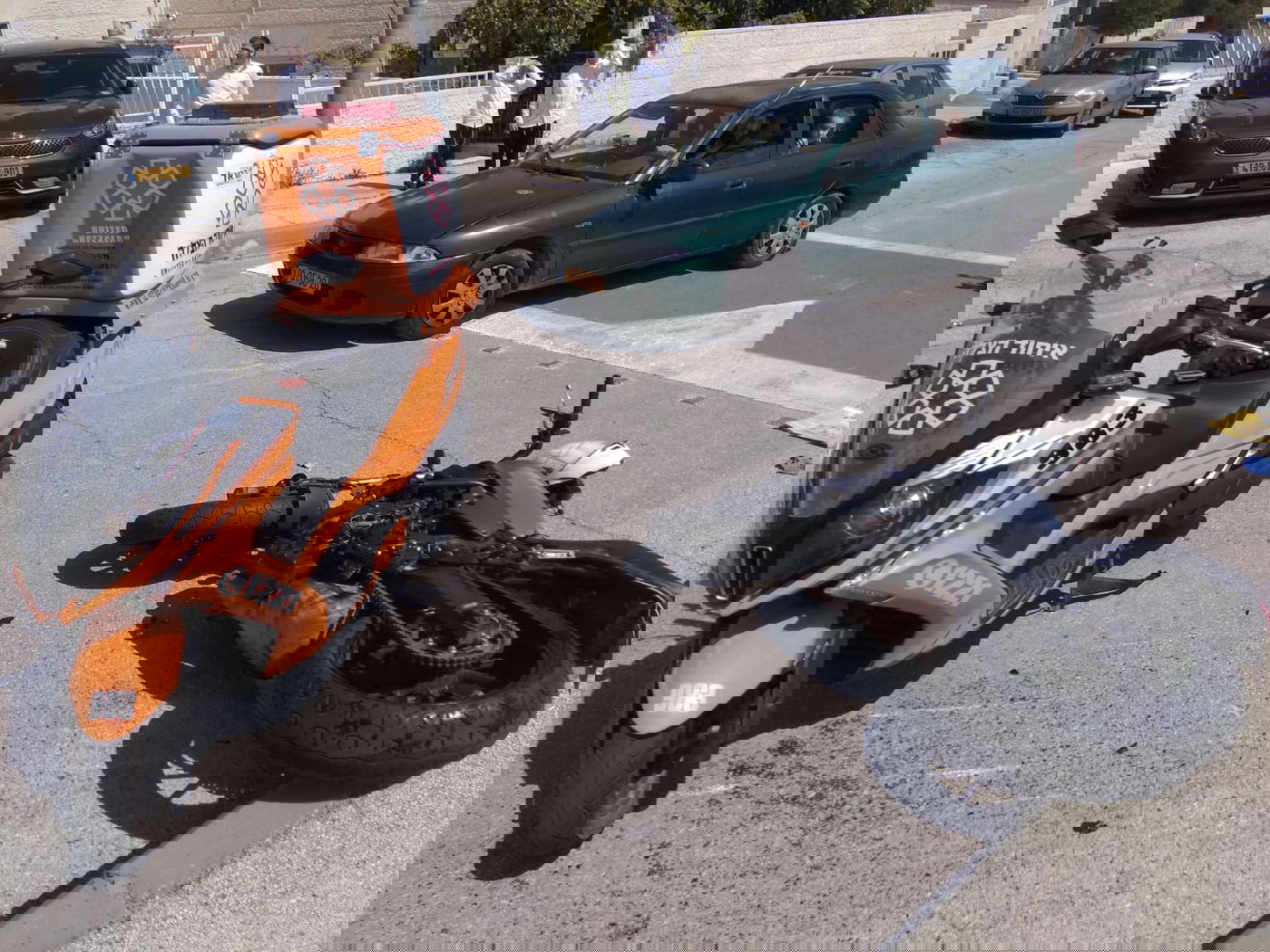 צעיר חרדי שרכב על אופנוע - נפצע בינוני