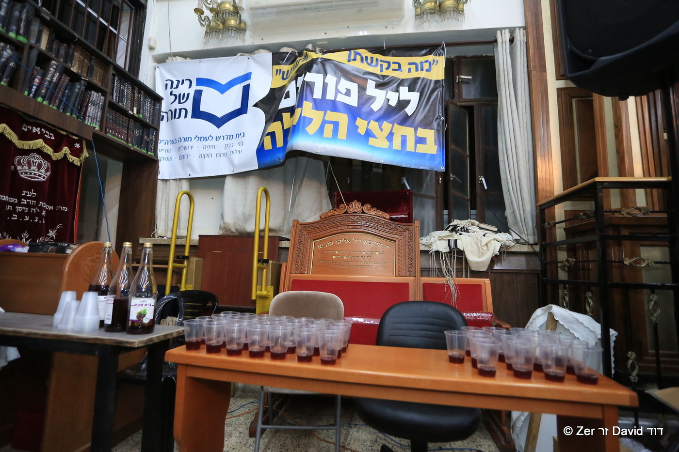 אלפים במעמדות התפילה שע"י "רינה של תורה" בחצות לילי הפורים