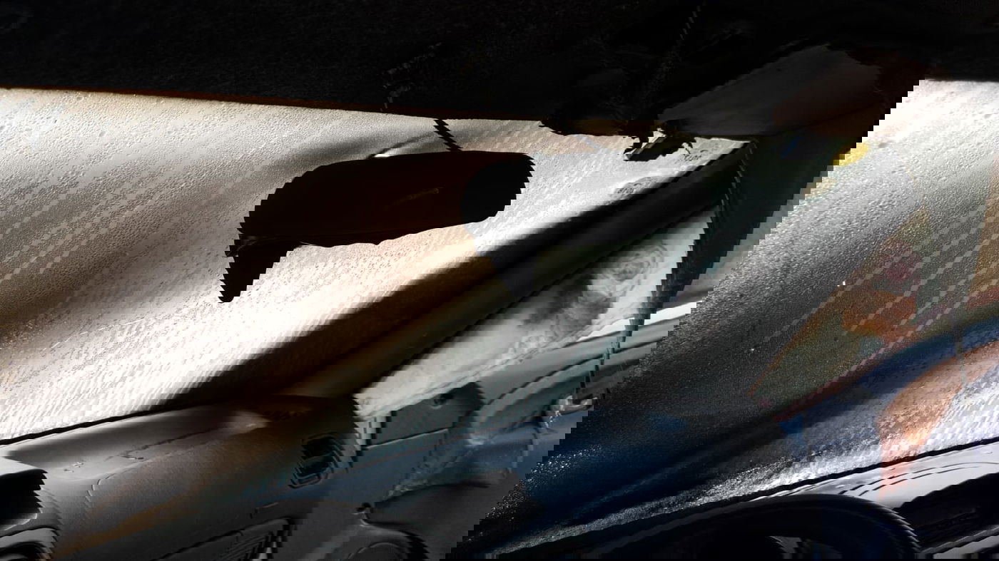 רכבו של האברך - נשרף; כך הוא הגיב • צפו