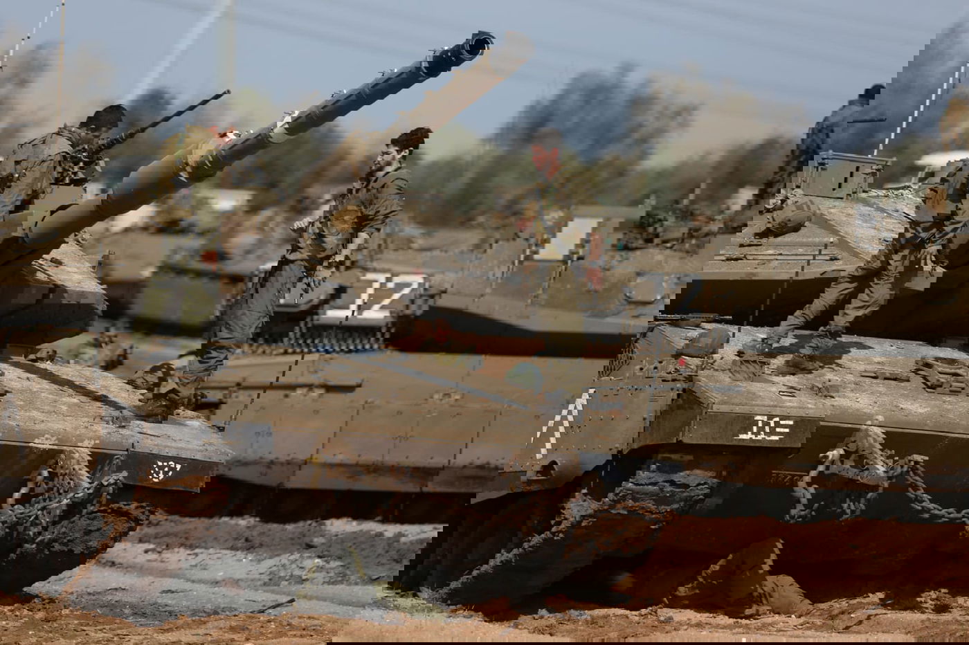 תיעוד: ההיערכות הצבאית בגבול הרצועה