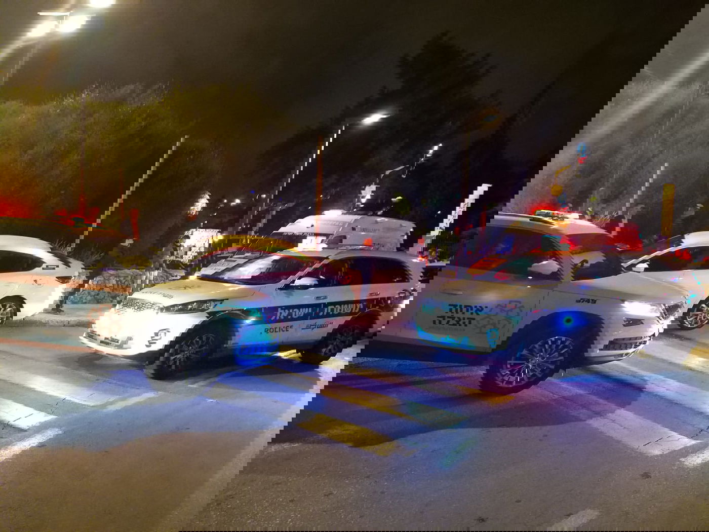 זירת התאונה, הלילה