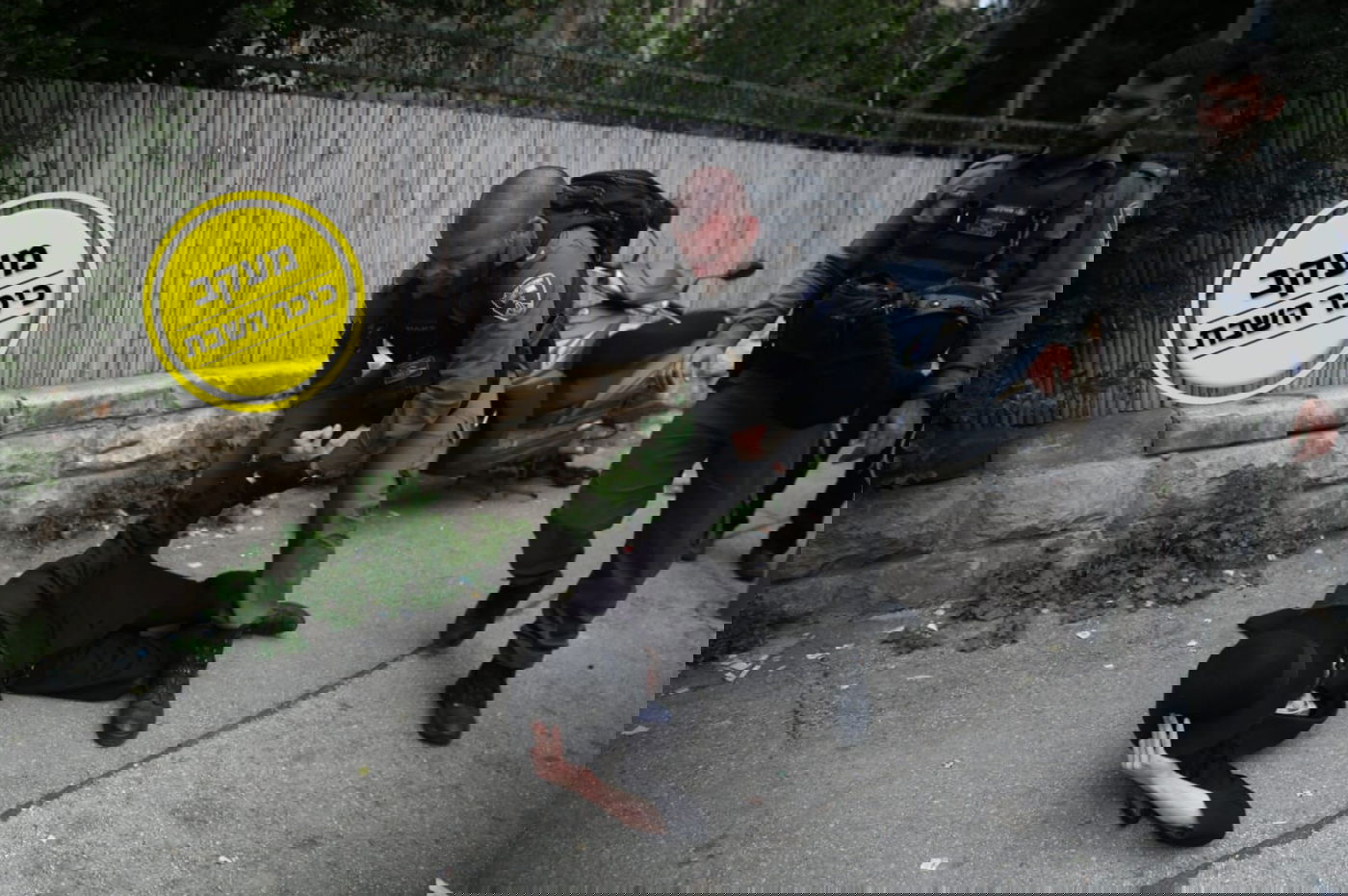 מעצר מפגין נגד הלימודים האקדמיים