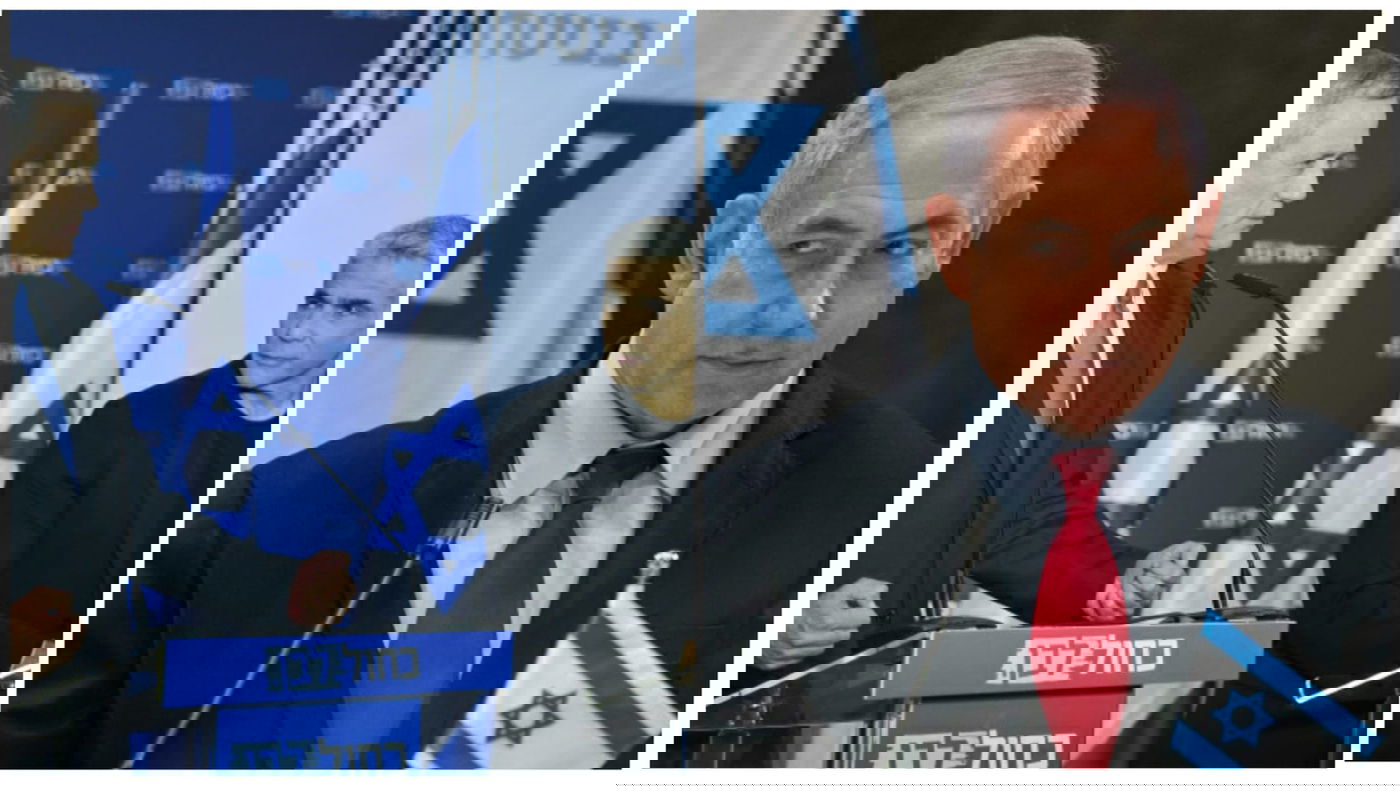 נתניהו, לפיד וגנץ