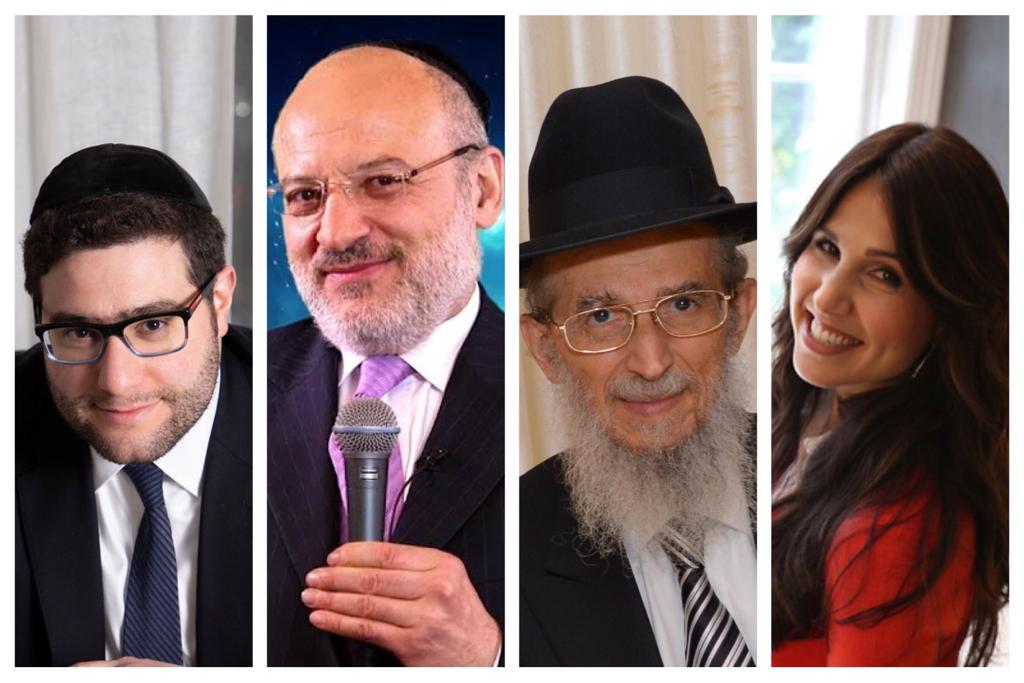 הרב גולדשמידט משמאל