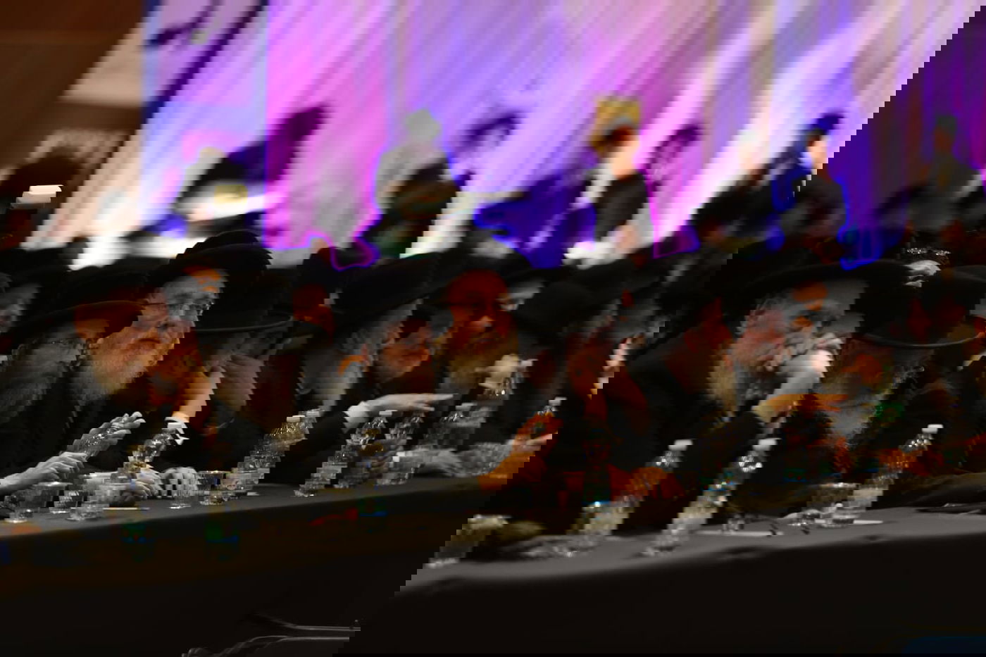 שידור חי: לראשונה הגר"מ מאזוז הגיע לכינוס יהדות התורה