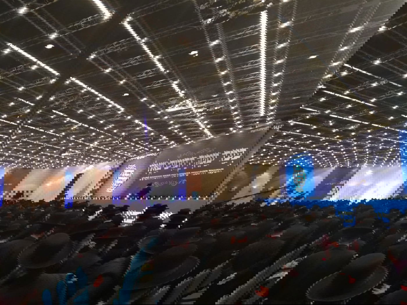 שידור חי: לראשונה הגר"מ מאזוז הגיע לכינוס יהדות התורה