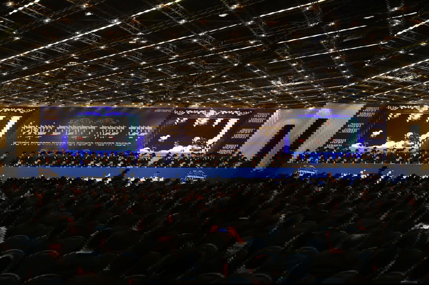 שידור חי: לראשונה הגר"מ מאזוז הגיע לכינוס יהדות התורה