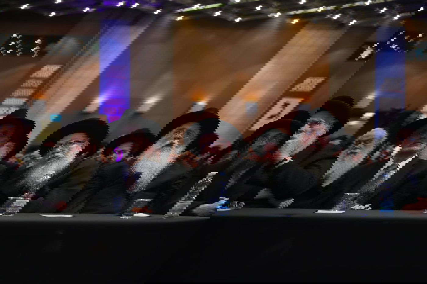 אלי ישי לצד הנהגת 'אגודת ישראל', הערב