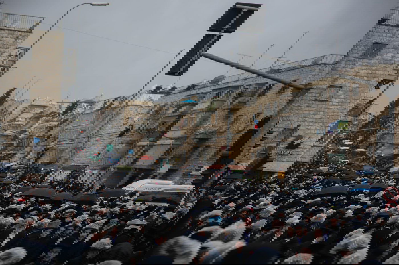הלוויית הגרמי"ל לנדא זצ"ל - בבני ברק ובירושלים