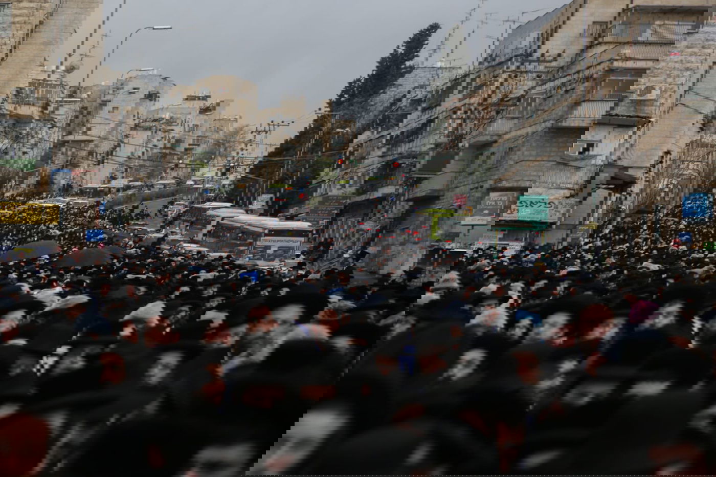 הלוויית הגרמי"ל לנדא זצ"ל - בבני ברק ובירושלים