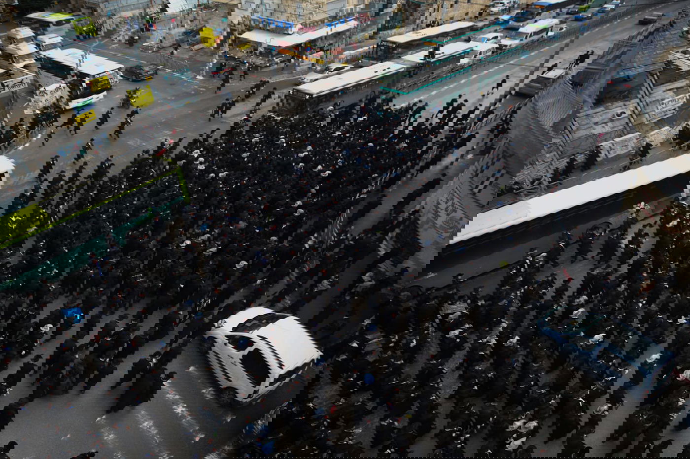 הלוויית הגרמי"ל לנדא זצ"ל - בבני ברק ובירושלים