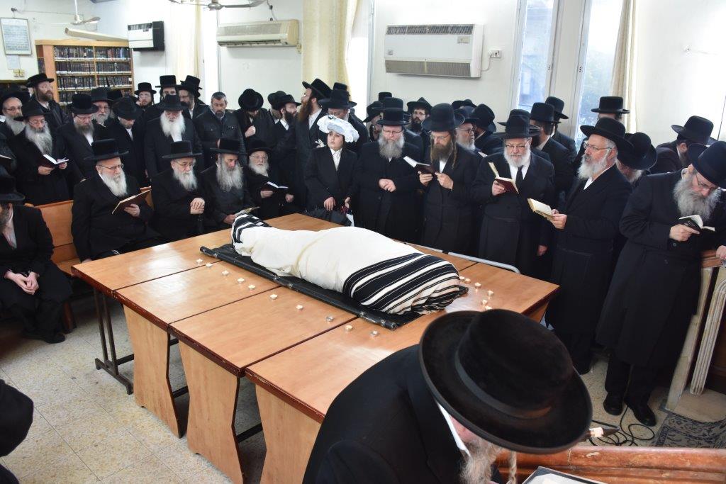 הלוויית הגרמי"ל לנדא זצ"ל - בבני ברק ובירושלים