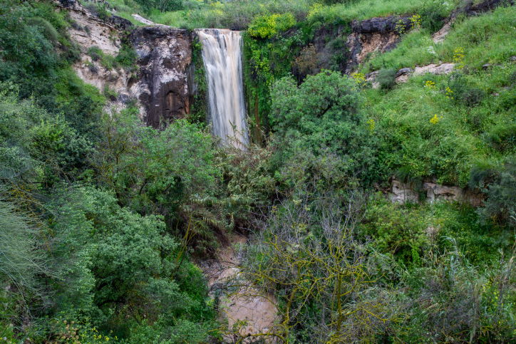 מפל מיצר בגולן