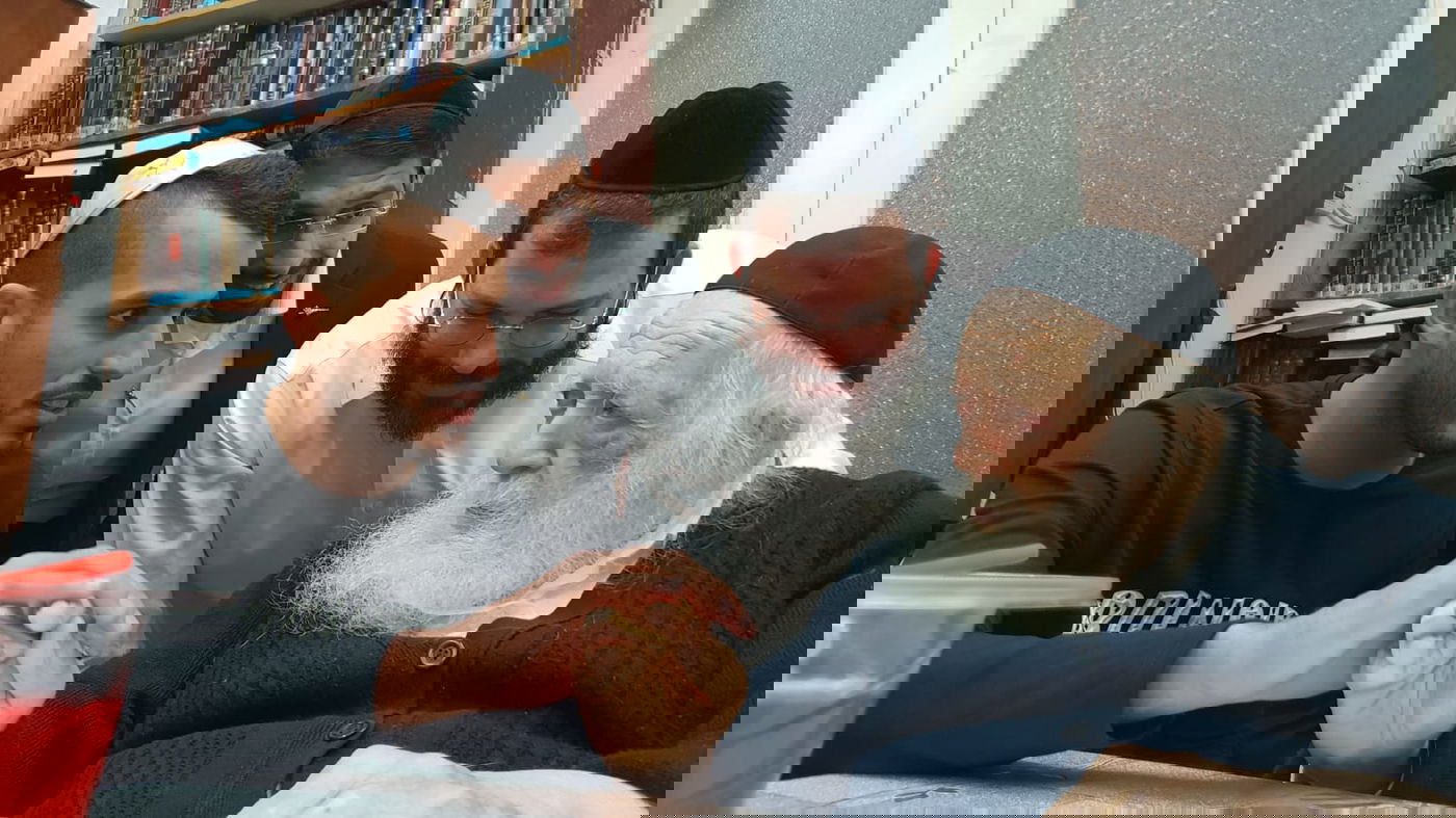 שחקן הכדורגל התברך אצל מרן שר התורה