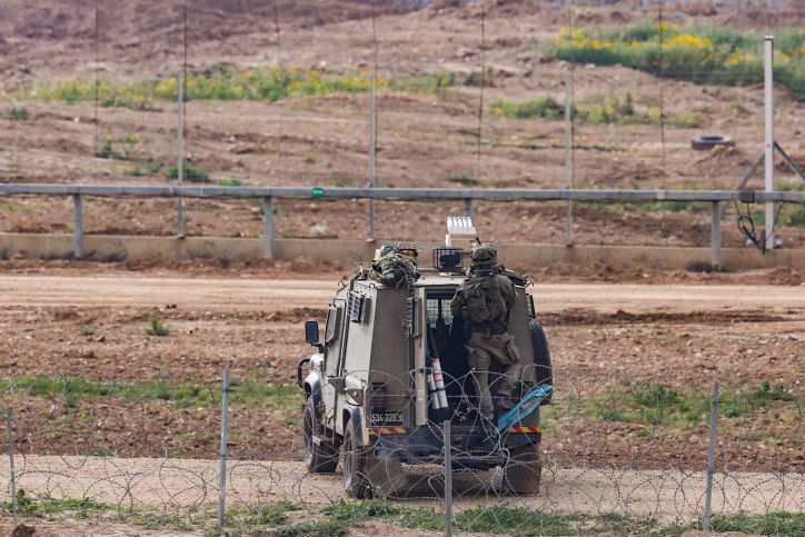 כוח צה"ל בגבול עזה
