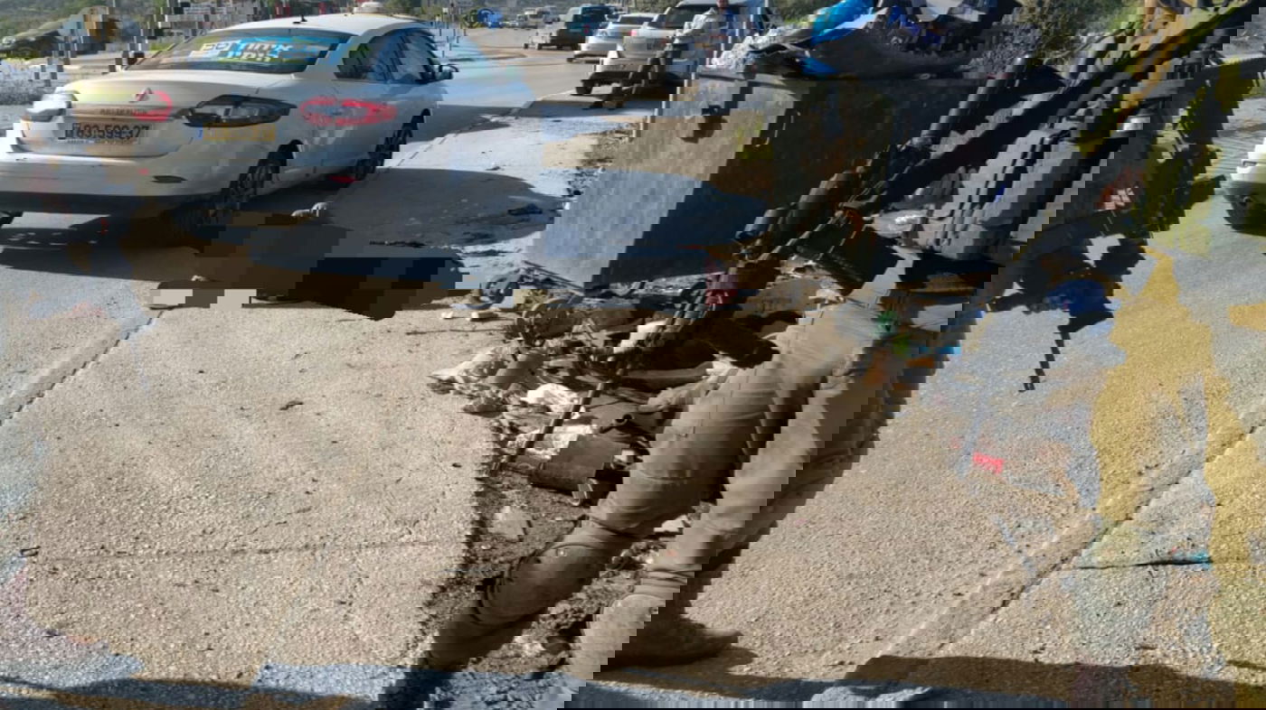 נסיון פיגוע דקירה: האבא ניטרל את המחבל