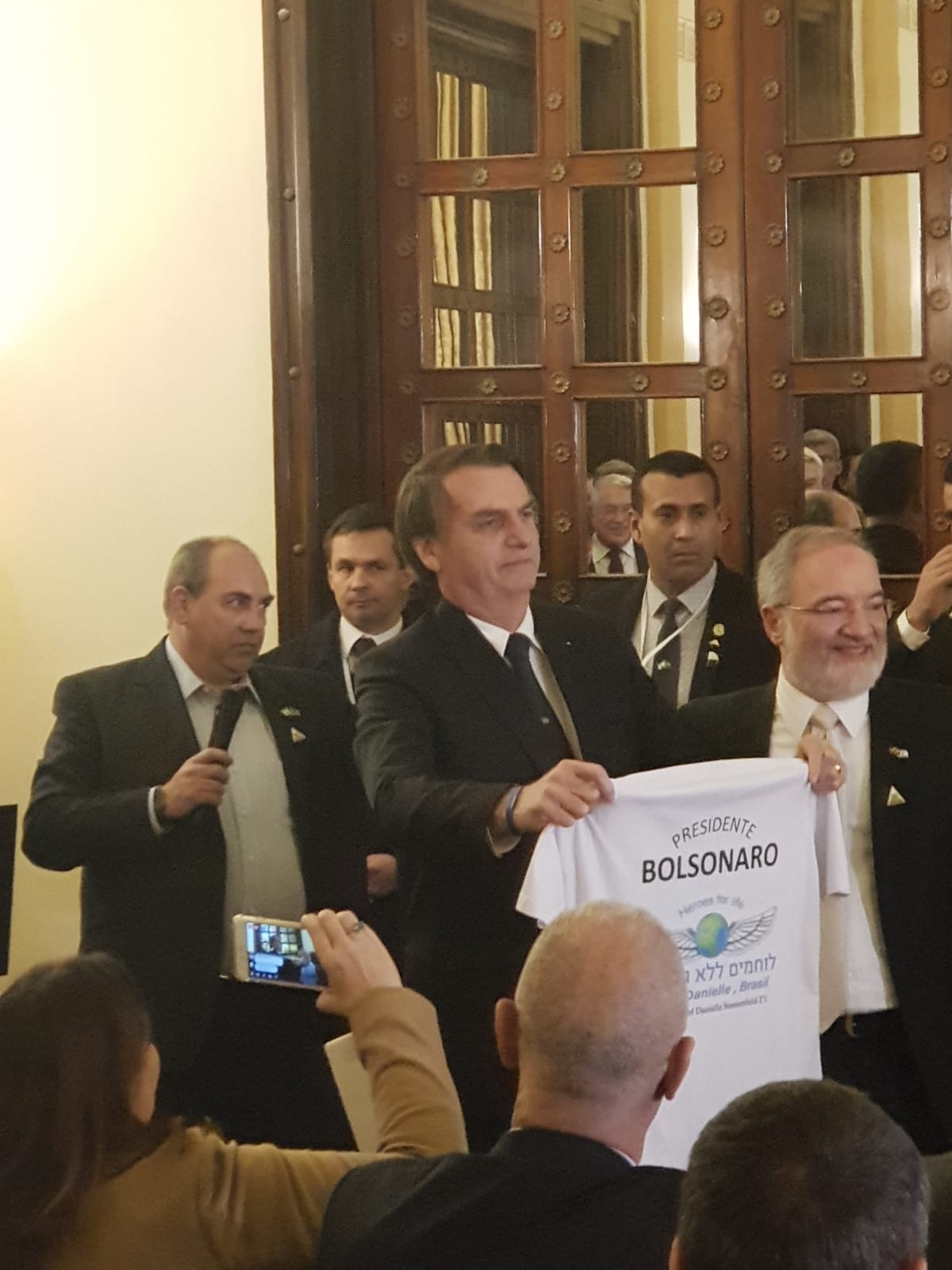 נשיא ברזיל נפגש והודה לאביה של דניאלי זוננפלד ז"ל