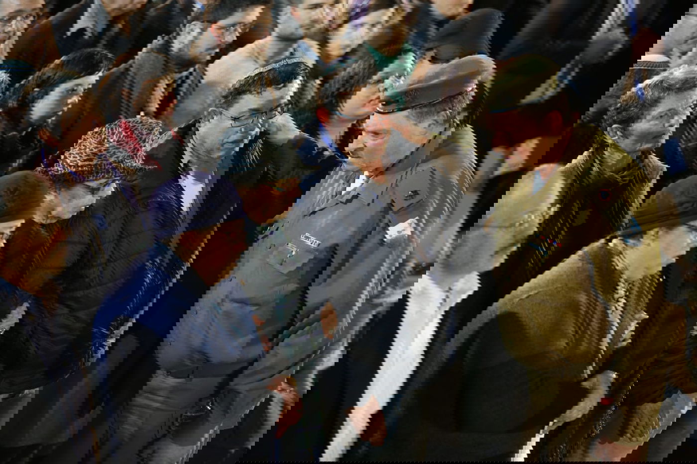 הלווייתו של זכריה באומל הי"ד בהר הרצל