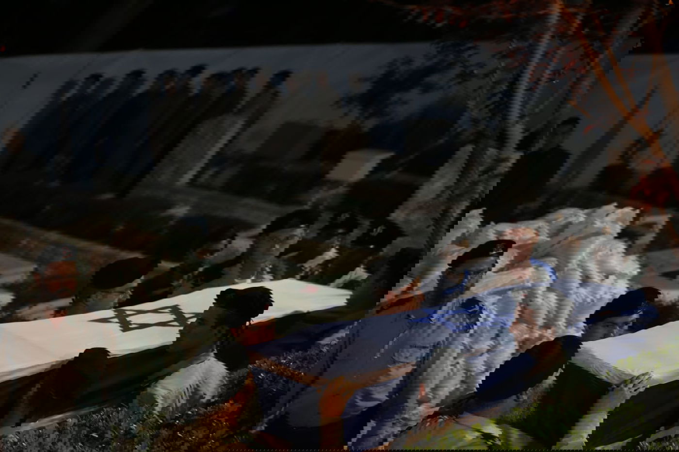 הלווייתו של זכריה באומל הי"ד בהר הרצל