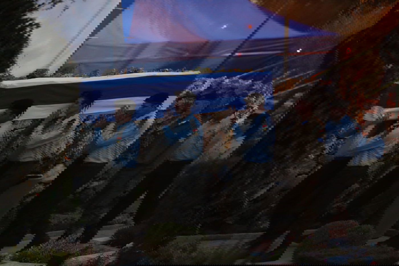 הלווייתו של זכריה באומל הי"ד בהר הרצל