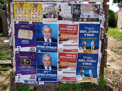 שתיית הקולות של נתניהו והליכוד בשיאה