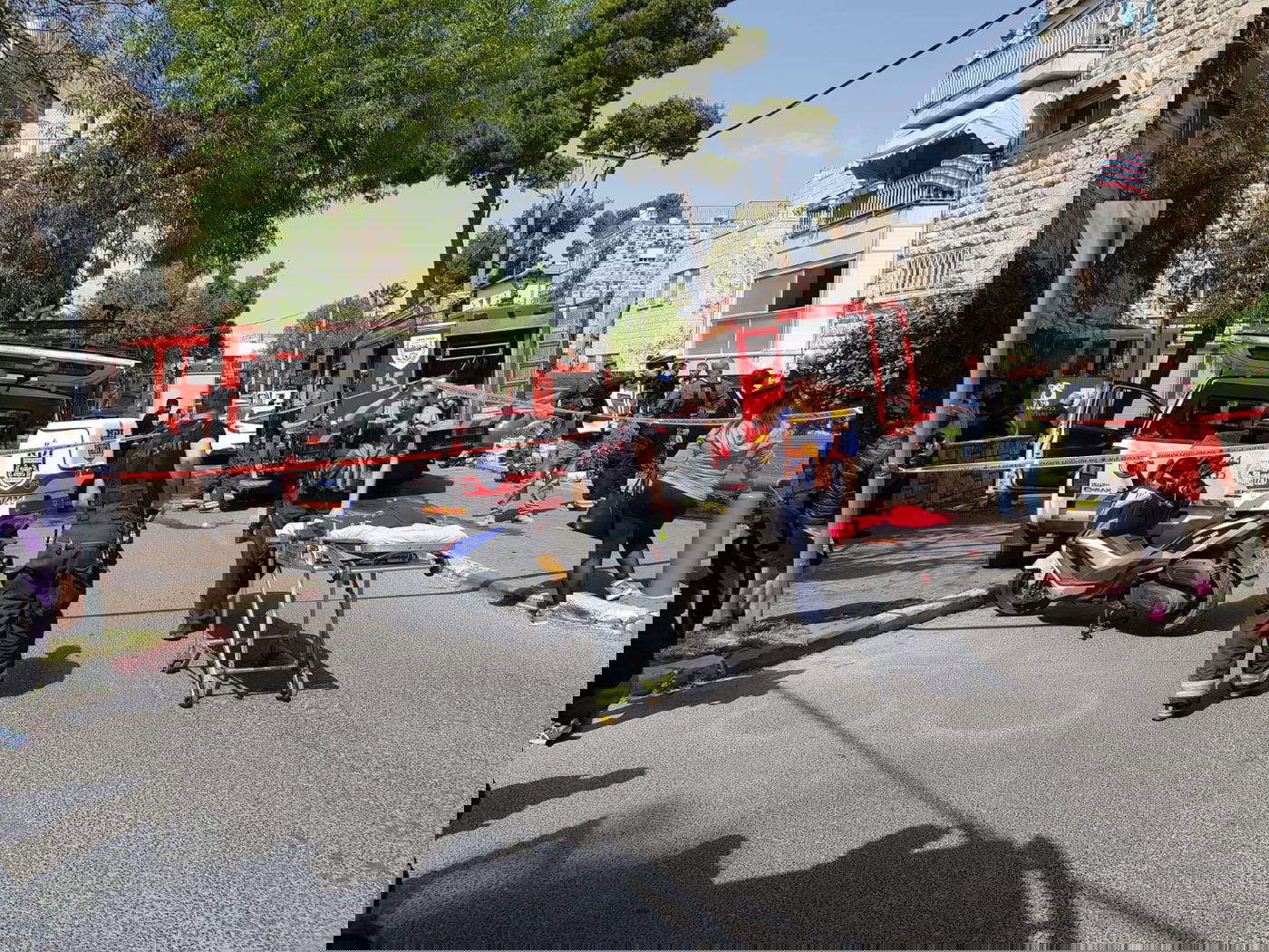 אדם נלכד ומת באש שפרצה בביתו בירושלים