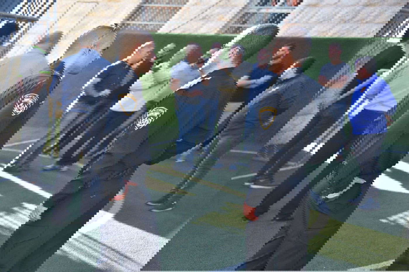 השוטרים נערכים,