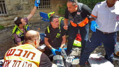 מחוץ לזירת האסון