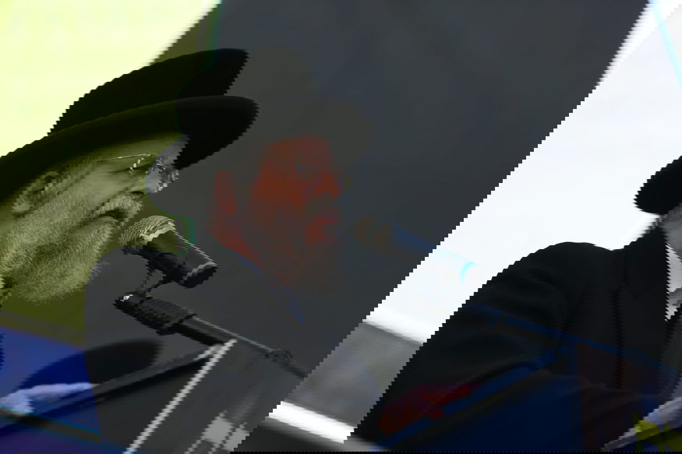 שידור חוזר: האדמו"ר מגור ומרן שר התורה על במה אחת • צפו