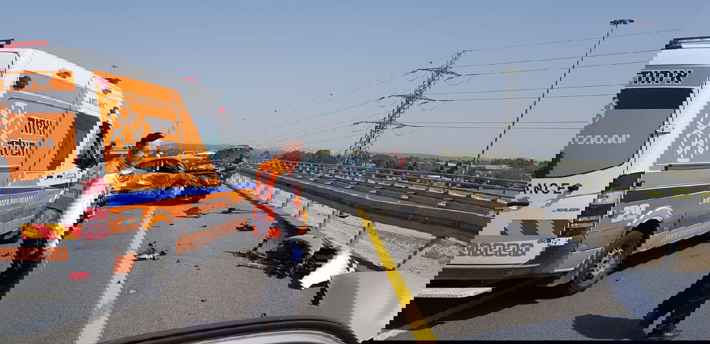 זירת התאונה