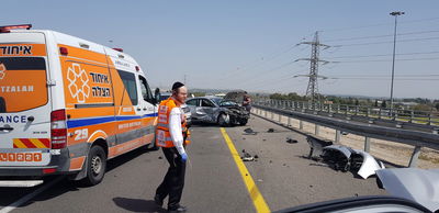 זירת התאונה