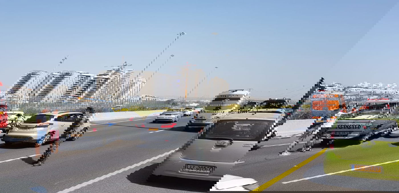 11 נפגעים ב-2 תאונות סמוך למחלף שעריה