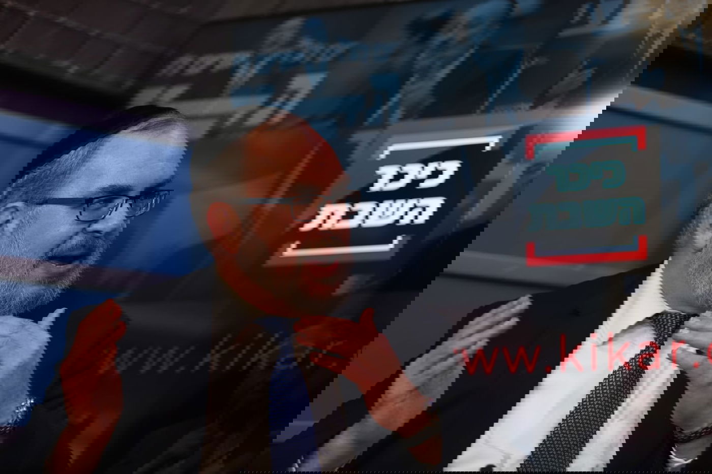 משדר ערב הבחירות ב'אולפן כיכר' • גלריה